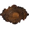 Ekena Millwork Kinsley Flowing Leaf Ceiling Medallion, Hand-Painted Rust, 30 3/8"W x 20 3/4"H x 1"P CM30KIRUS - alternate 1